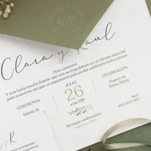 Curso de Invitaciones de boda y papelería nupcial